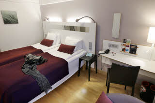 Scandic Uplandia, standard, bedroom